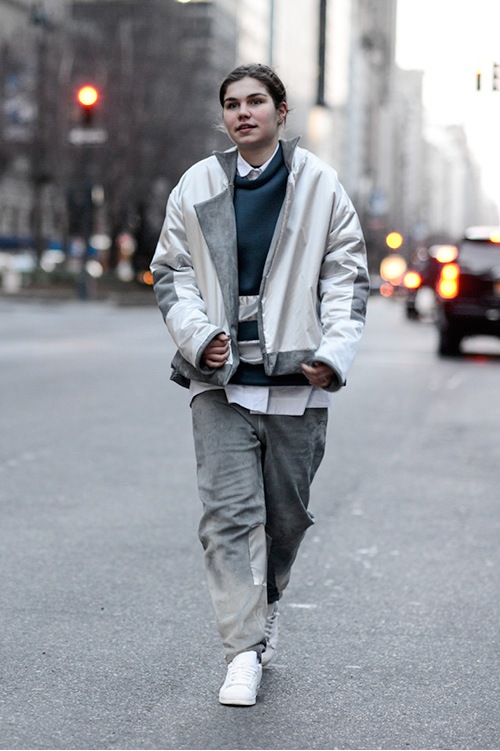 Busana sporty Alexander Wang, FW2016